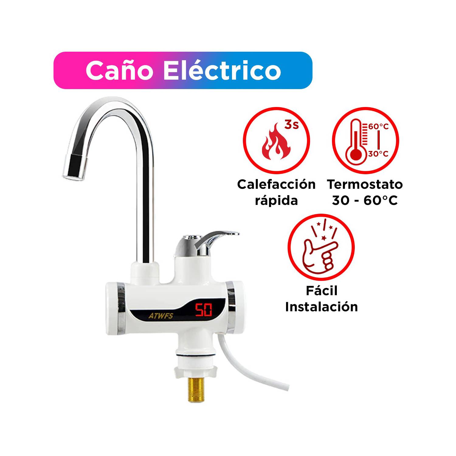 CAÑO ELECTRICO - Agua Fria y Caliente